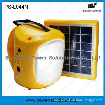 desk lamp with LED and solar for charge